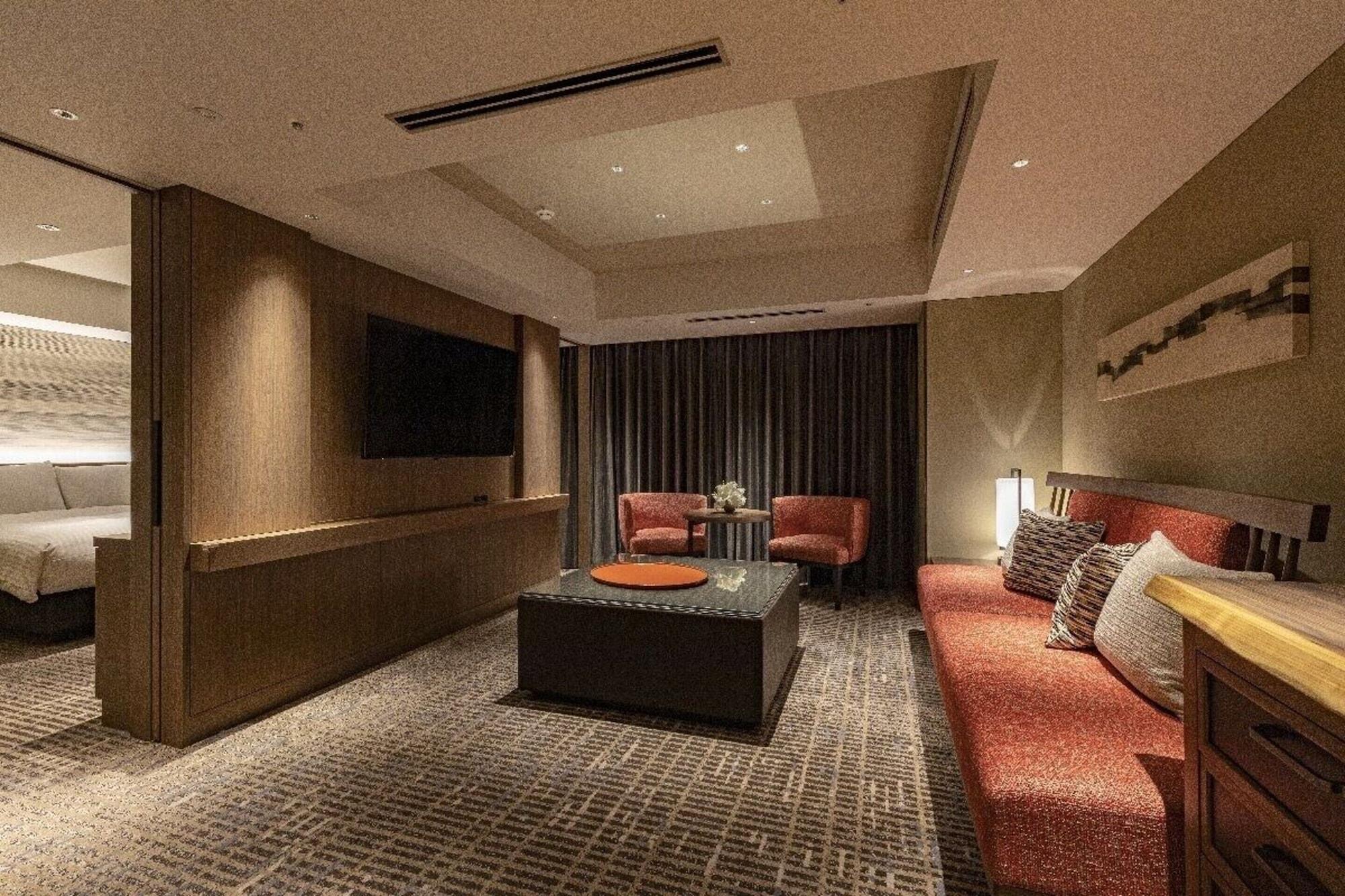 Hotel Nikko Fukuoka Exteriér fotografie A suite at the hotel