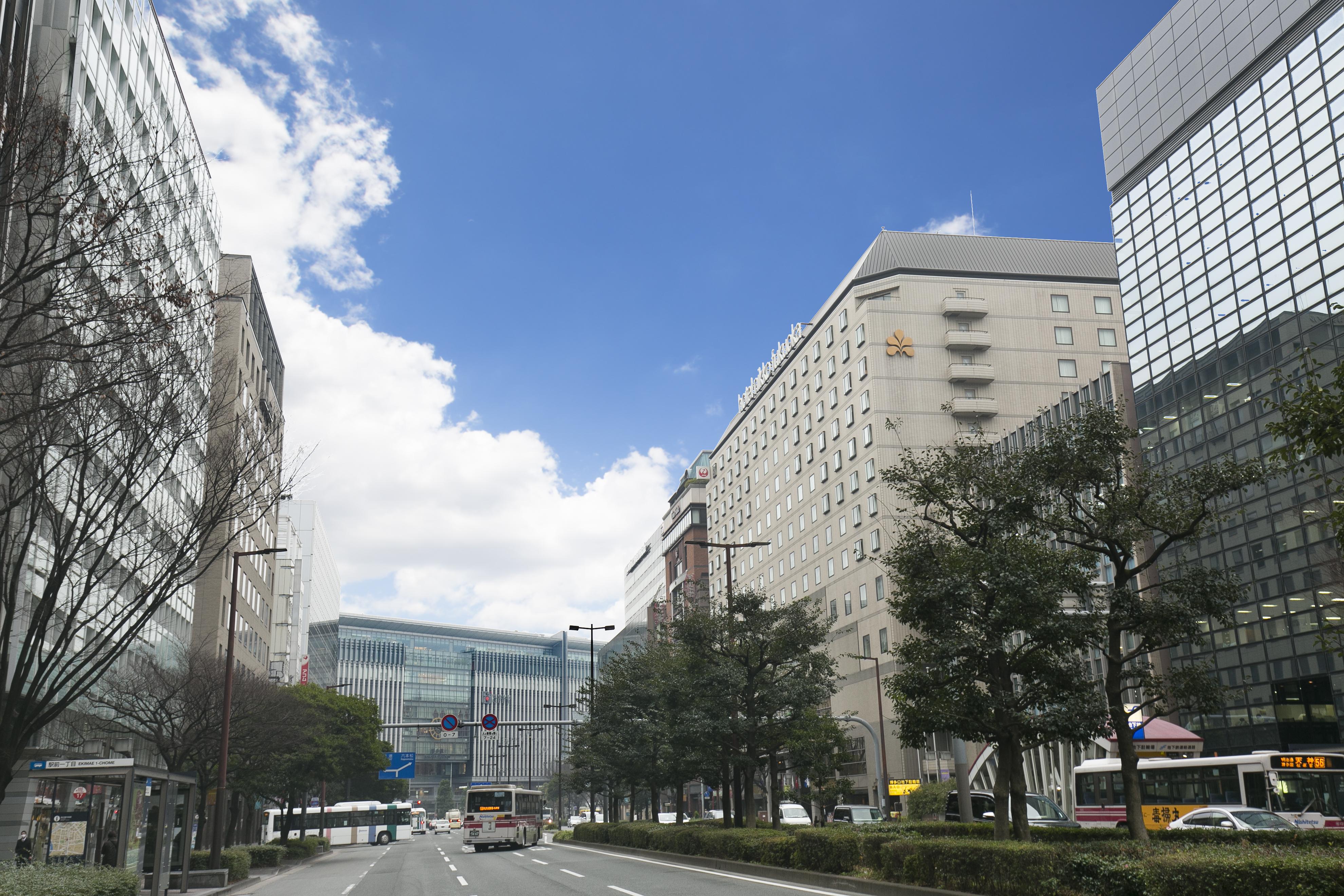 Hotel Nikko Fukuoka Fukuoka  Exteriér fotografie